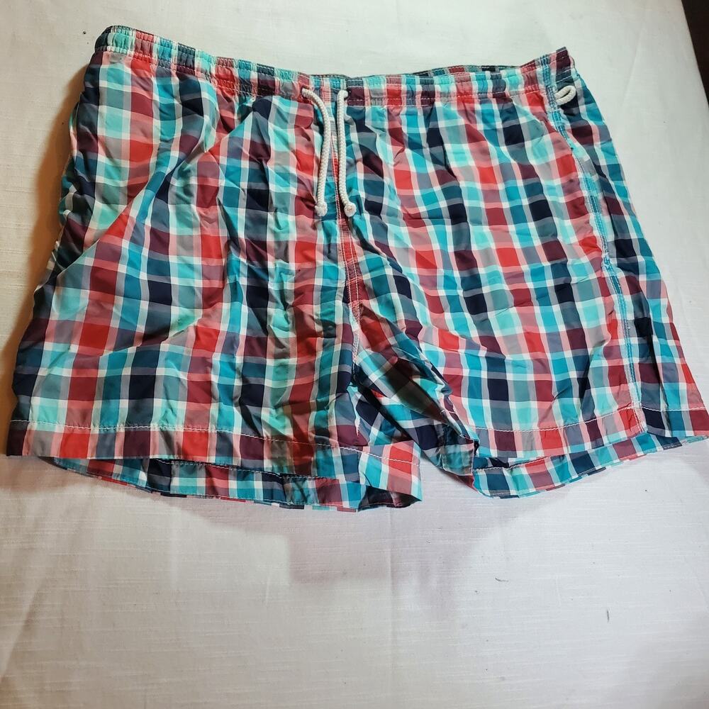HM Mens Swim Trunks Size XL Swim Shorts Bathing Suit Board Shorts Colorful